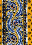 “Yellow Comet”, Provencal cotton fabric precut stripe 4,4