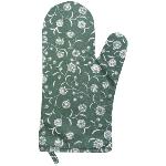Green Ventoux Flors Quilted Oven Glove – Provencal Design