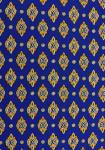 Blue Calissons, 100% Provencal cotton country fabric